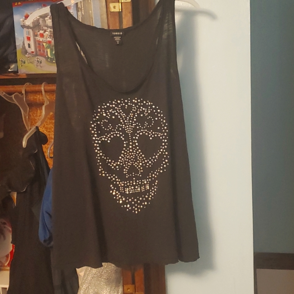 Sugar skull tank top
